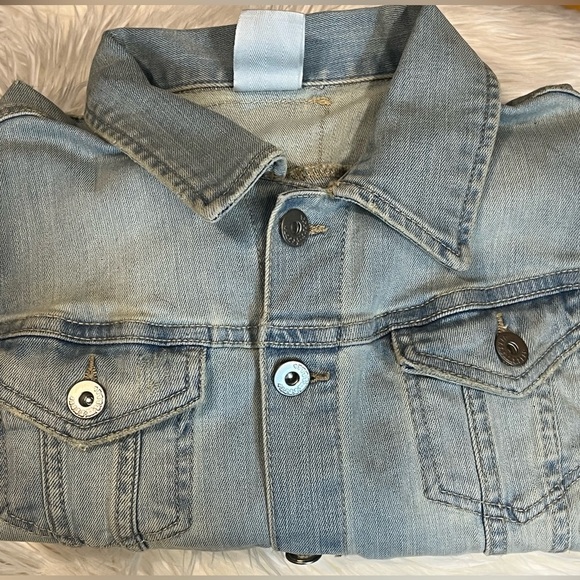 #16 H&M Denim Jacket Size 8 EUC - Picture 2 of 12